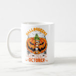 Halloqueens Are Born in October  Coffee Mug<br><div class="desc">Halloqueens Are Born in October is a perfect for girls,  women who are born in October or for people who looking for a birthday in October .This features a queen witches and Halloween.</div>