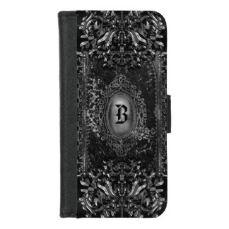 Hallow Shade Unique Victorian Goth Monogram iPhone 8/7 Wallet Case