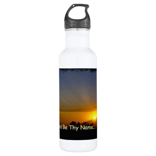 Hallowed Be Thy Name Water Bottle (Front)