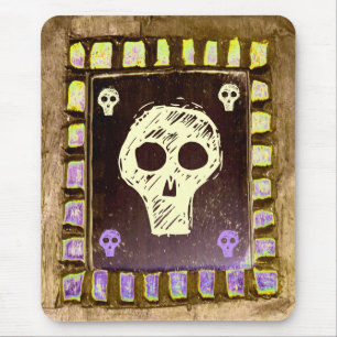 Hallowed Skull Mouse Pad