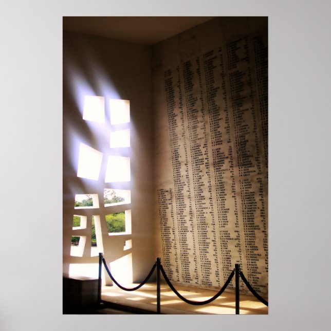 "Hallowed Walls" poster (Front)