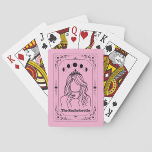 Hallowedding Tarot Bride Bachelorette Bridal Party Poker Cards