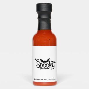 Halloweed Funny Hippie Pumpkin Halloween Hot Sauces