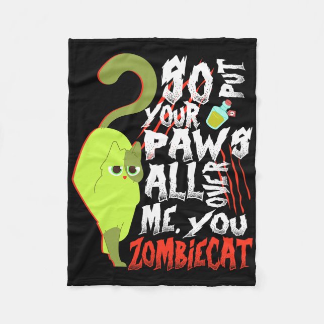 Halloween1  fleece blanket (Front)