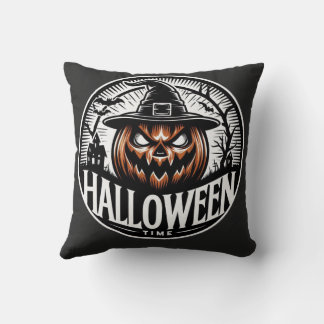 Halloween 01 throw pillow