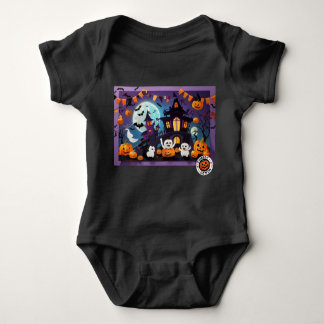 Halloween 02 baby bodysuit