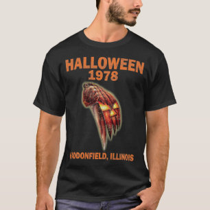 Halloween 1978 holiday spooky gift myers pumpkin h T-Shirt