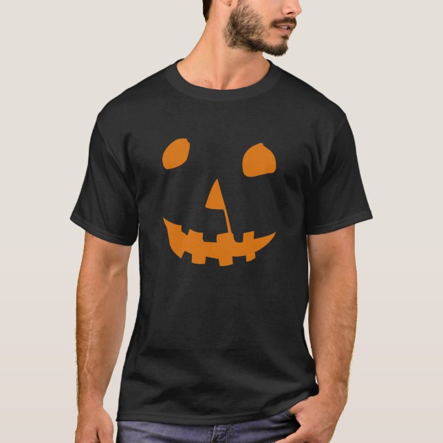 Halloween 1978 Pumpkin Shirt Jack o Lantern298 (Front)