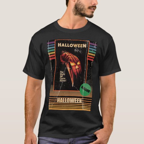 Halloween 1978 VHS horror Movie Poster797png797 T_Shirt