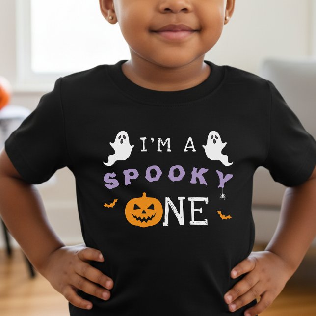 Halloween 1st Birthday Spooky One Ghost Gothic Baby T-Shirt (Halloween 1st Birthday Spooky One Ghost T-Shirt
)