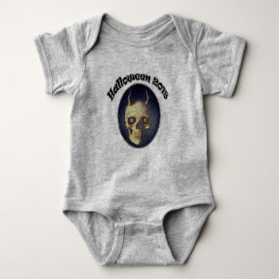 Halloween 2018 Skull Baby Bodysuit