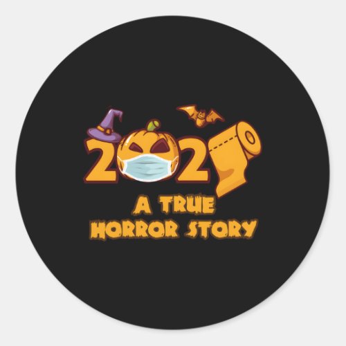 Halloween 2020 A True Horror Story Classic Round Sticker
