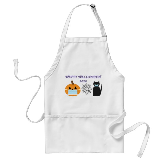Halloween 2020 adult apron (Front)