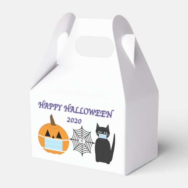 Halloween 2020 favor boxes (Front Side)