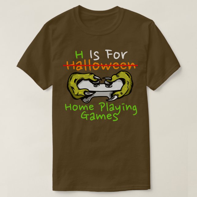 Halloween 2021 For And Gaming Halloween Lover Play T-Shirt (Design Front)