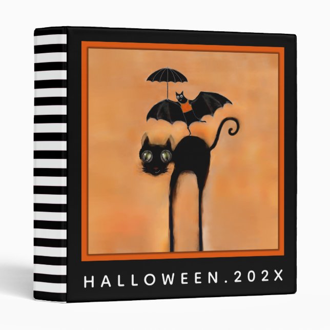 Halloween 2024 3 ring binder (Front/Spine)