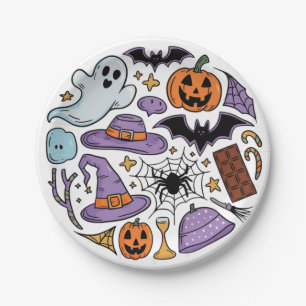 Halloween 2024 paper plates