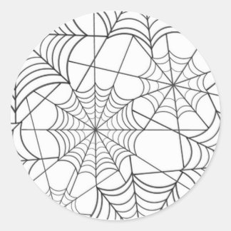 halloween 2025 classic round sticker