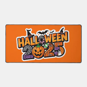 Halloween 2025 Magic – Festive Pumpkin Desk Mat