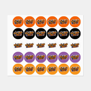 Halloween 2025 Magic – Festive Pumpkin Labels