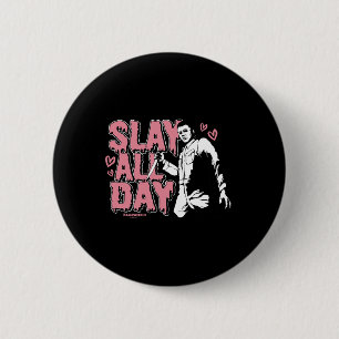 Halloween 2 Valentine's Day Michael Myers Slay All Button