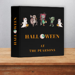 Halloween 3 Ring Binder