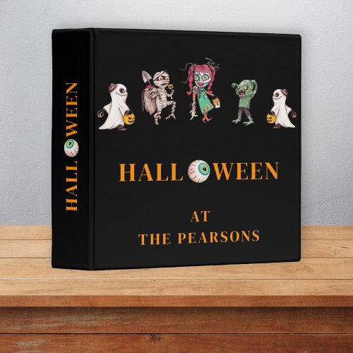 Halloween 3 Ring Binder