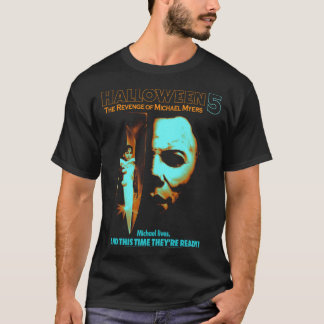 Halloween 5 The Revenge of Michael Myers Two Tone T-Shirt