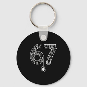 Halloween 67 Costume Shirt Halloween 6 7 Spider We Keychain