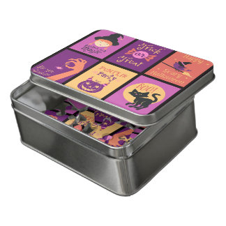 Halloween 6 Grids Acrylic Puzzle