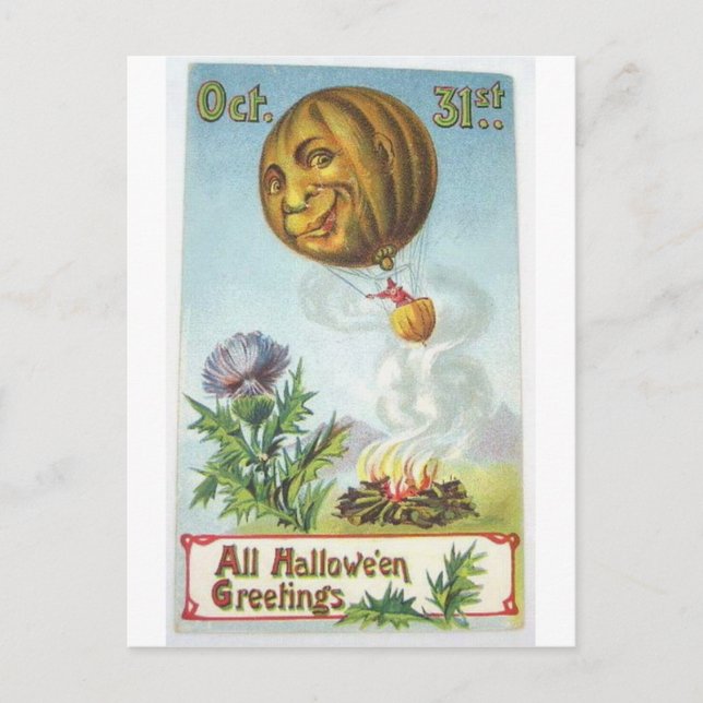 HALLOWEEN-87 POSTCARD (Front)