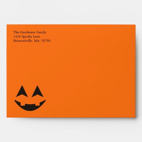 Halloween A7 Custom Envelopes