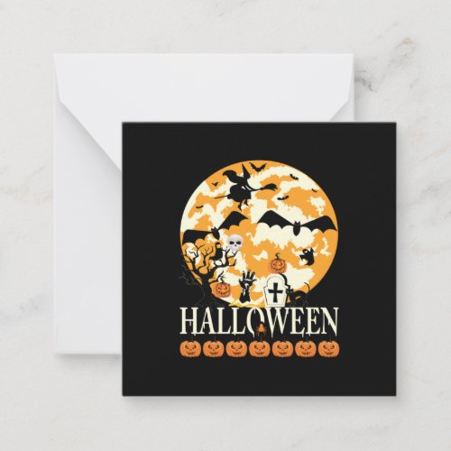 Halloween A World Where There Are Octobers Note Card