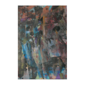 Halloween Abstract Artwork Acrylic Print