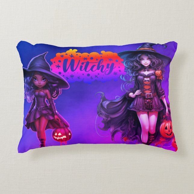 Halloween Accent Pillow (Front)