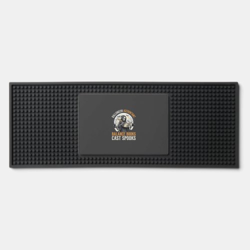 Halloween Accountant After Dark Bar Mat