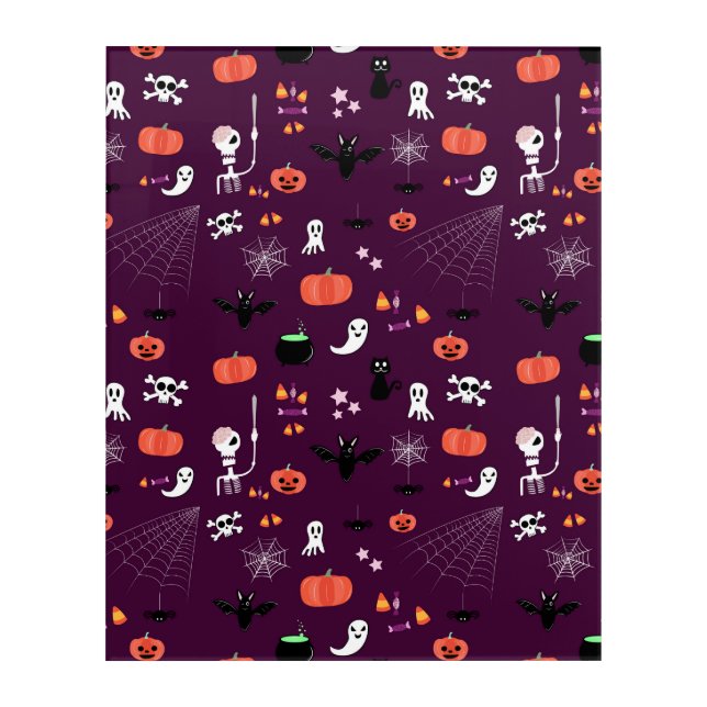 Halloween Acrylic Print (Front)