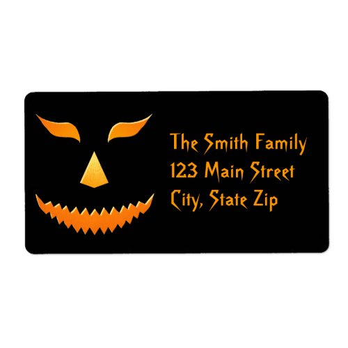 Halloween Address Labels