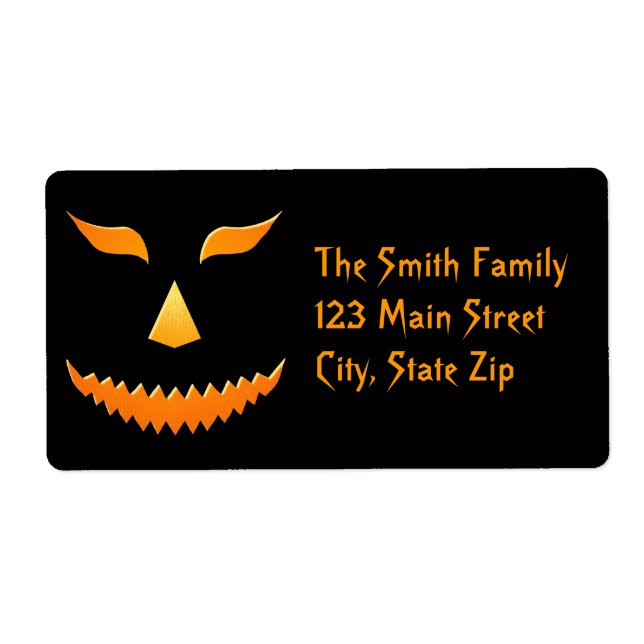 Halloween Address Labels (Front)