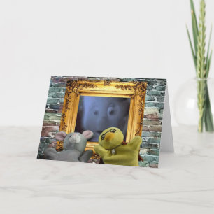 Halloween Adventure. Greeting Card