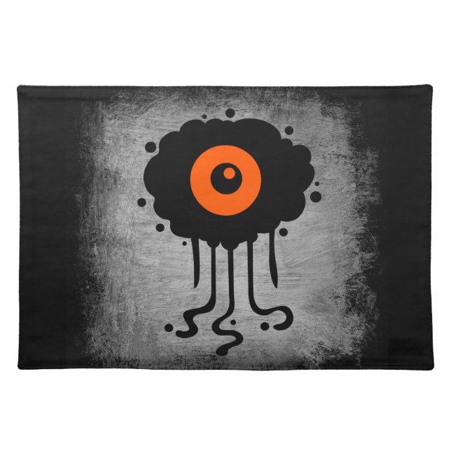 Halloween Alien Cyclops Placemat (Front)