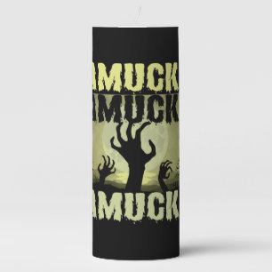 Halloween Amuck Amuck Halloween Birthday Pillar Candle