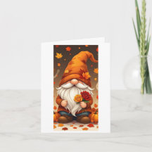 halloween and autumn greetings card