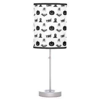 Halloween and cats lamp