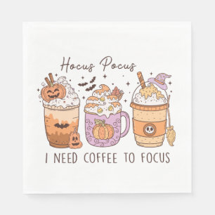 Halloween and Coffee Napkins