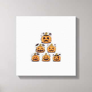 Halloween and Pumpkin Spooktacular Nights Await Ta Canvas Print