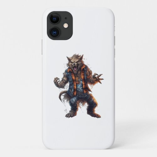 halloween animal face witch iPhone 11 case