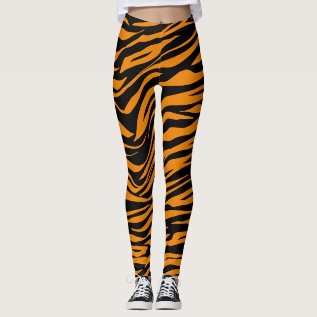 Halloween Animal Pattern  Leggings (Front)