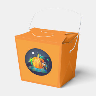 Halloween Animals & Pumpkin Trick or treat box