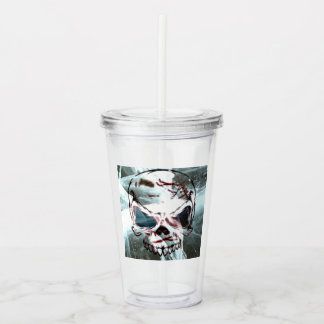 Halloween Antics Acrylic Tumbler